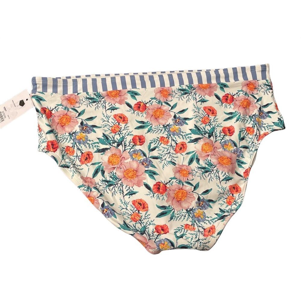 Apt. 9 NWT Floral High Waist Bikini Bottoms Sz XXL - Picture 2 of 6